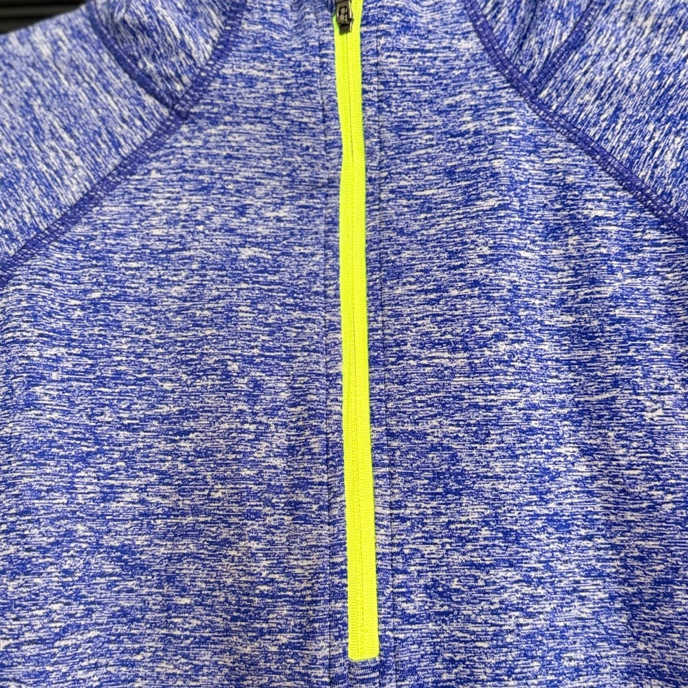 Women’s Tangerine Quarter Zip Pullover - Picture 2 of 5
